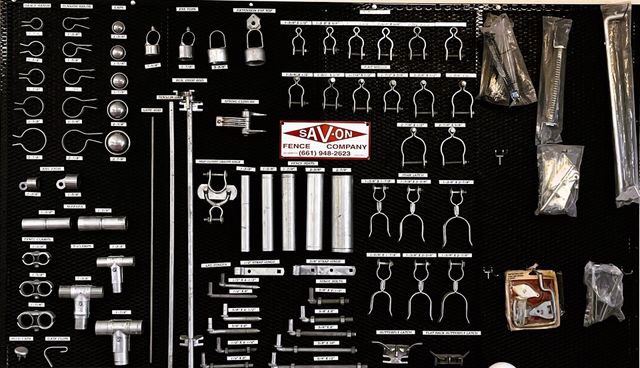 Chain link fence clearance parts